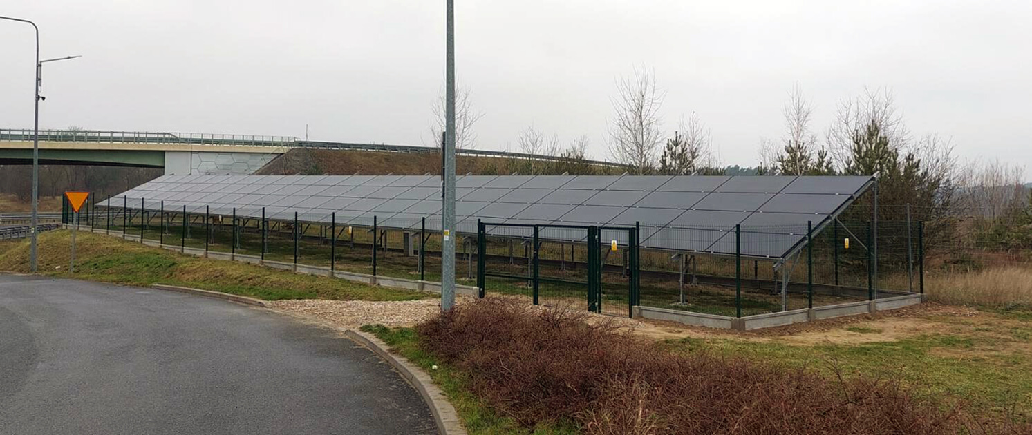 Instalacja fotowoltaiczna na MOP Lutek