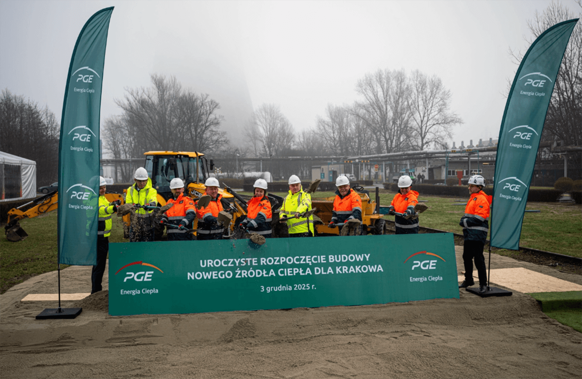 Budowa nowoczesnego źródła ciepła – teren EC Kraków