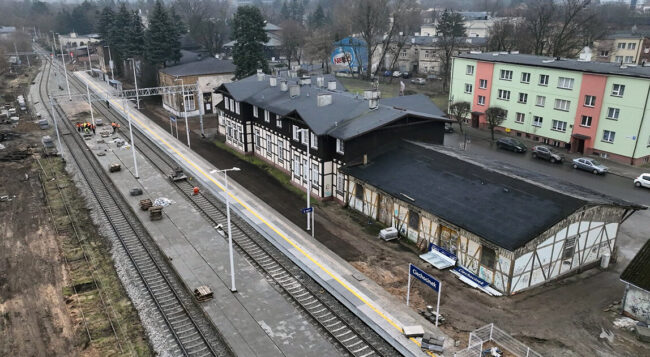 Kolej wraca do Ciechocinka – stacja Ciechocinek