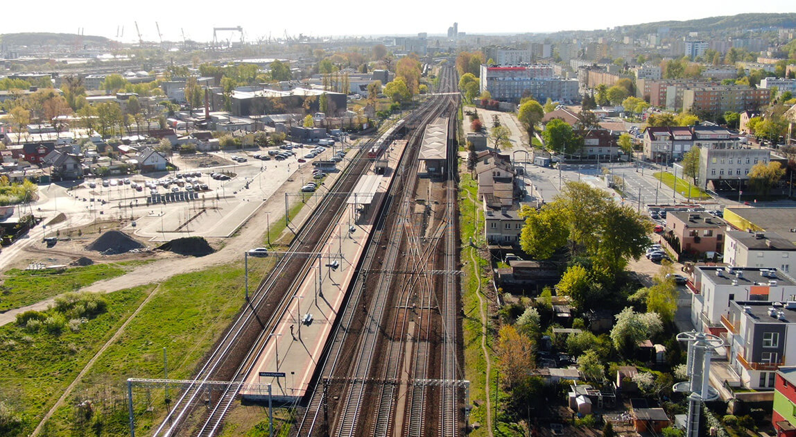 Modernizacja linii kolejowej nr 202 – stacja Gdynia Chylonia