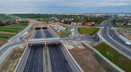 Drogi serwisowe S52 – przekazanie Gminie Zielonki – węzeł Zielonki POK