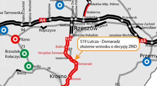 Wniosek o pozwolenie na budowę S19 Lutcza – Domaradz