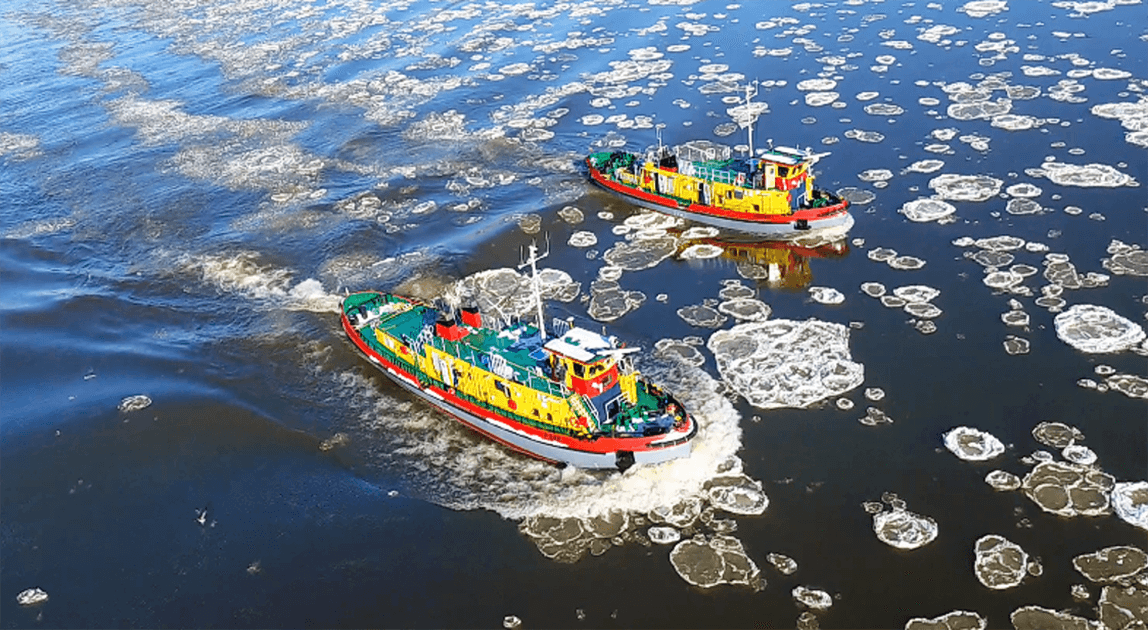 Lodołamacze Wód Polskich – Wody Polskie przygotowane do zimy