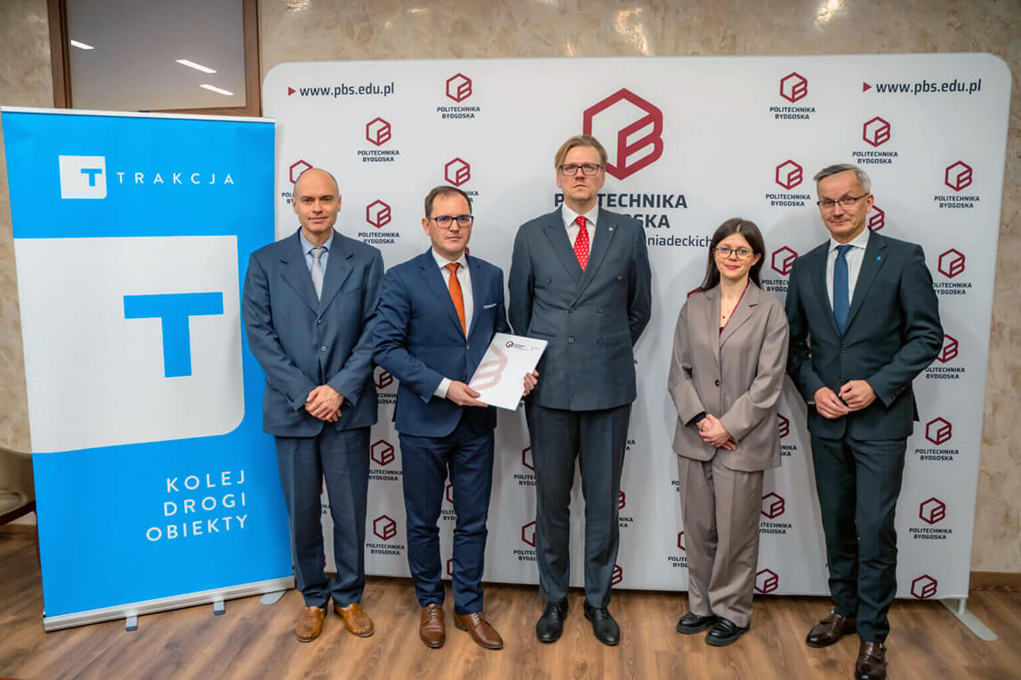 Współpraca Trakcji i Politechniki Bydgoskiej – podpisanie listu intencyjnego