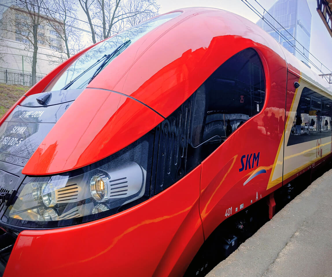 Odnowiony elf SKM po remoncie – remont pociągów SKM