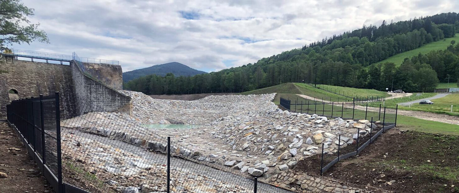 Zabezpieczony zbiornik Stronie Śląskie