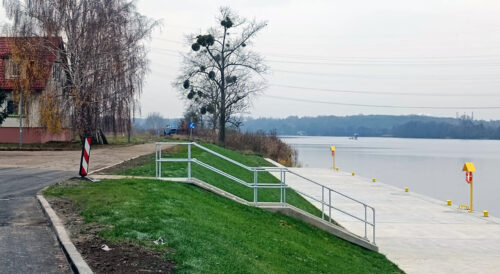 Likwidacja osuwiska na śluzie Czersko Polskie zakończona