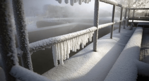 Awarie sieci wodociągowej zimą