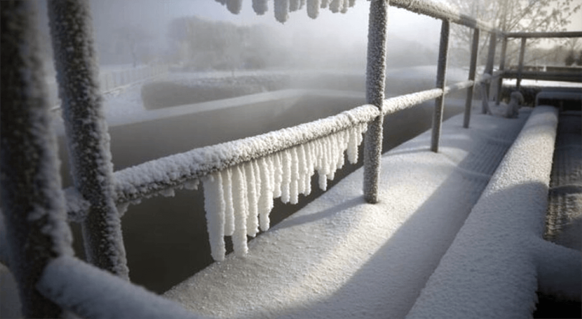 Awarie sieci wodociągowej zimą