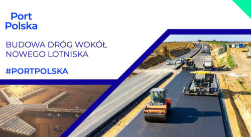 Budowa dróg wokół lotniska CPK