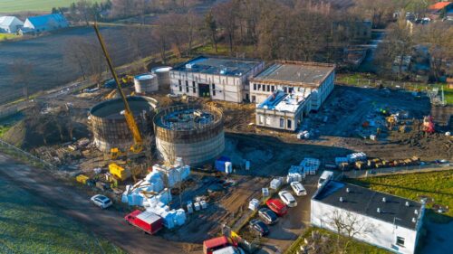 Budowa Stacji Uzdatniania Wody w Miękini – realizacja obiektu