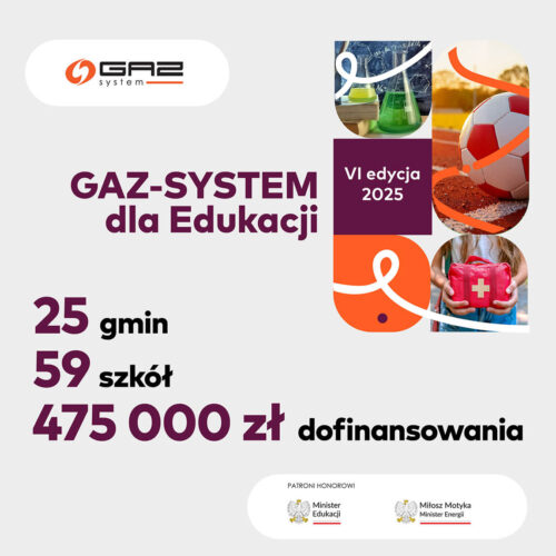 „GAZ-SYSTEM dla Edukacji”