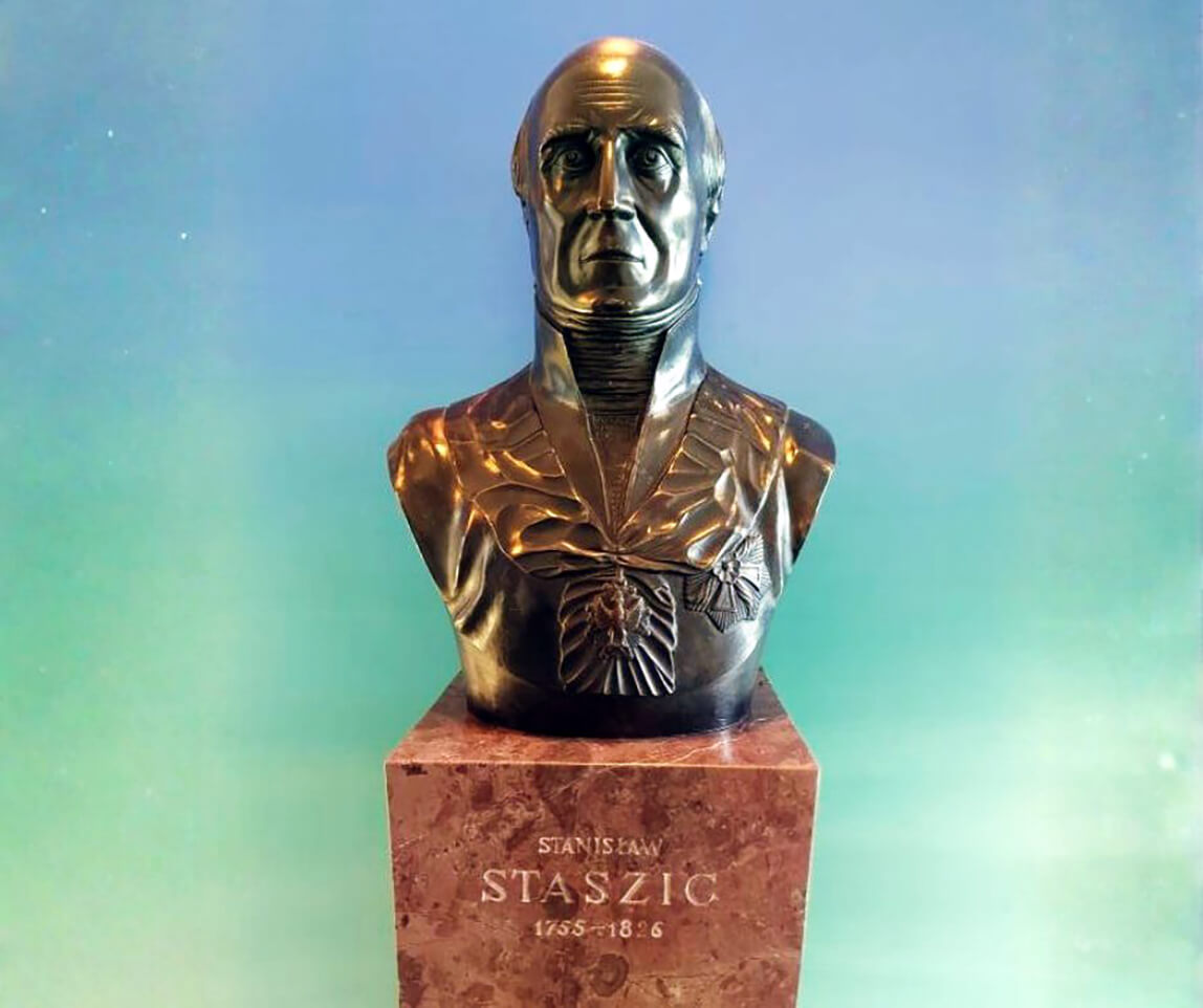 Popiersie Stanisława Staszica w PIG-PIB – dwusetna rocznica śmierci