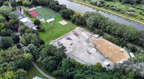 Centrum Sportów Plażowych nad Wartą – teren POSiR Rataje nad rzeką Wartą