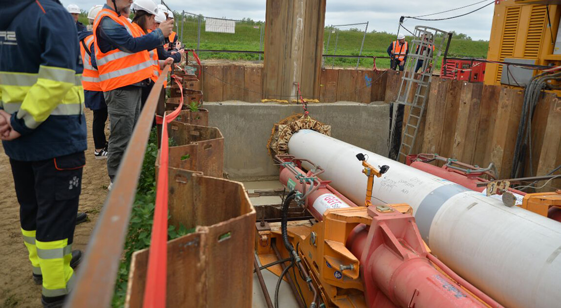 Technologie bezwykopowe GAZ-SYSTEM – przewiert direct pipe Gardeja – Kolnik