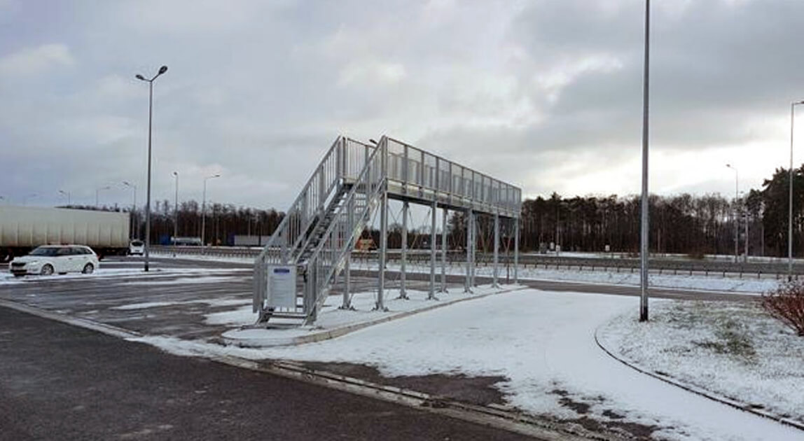Rampy do odśnieżania na drogach krajowych - rampa do odśnieżania