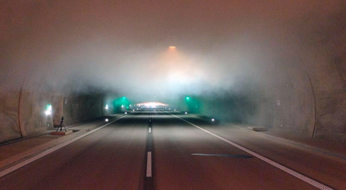 Serwis tuneli na S3 – próby dymowe i testy systemów bezpieczeństwa