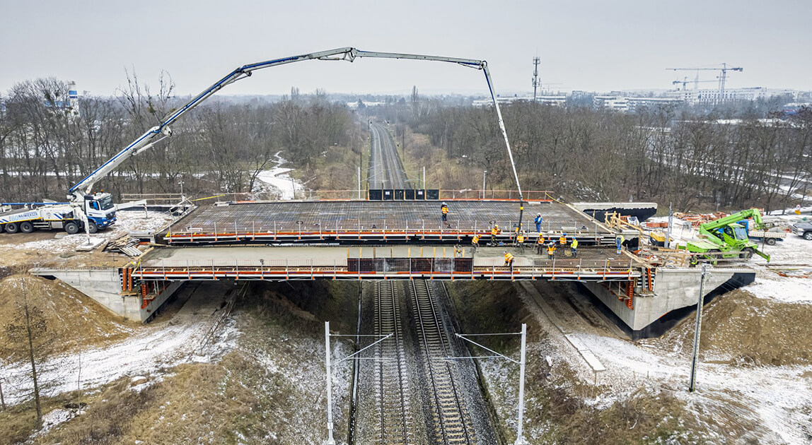 Budowa wiaduktu drogowe w Poznaniu -konkurs wiaduktowy PLK