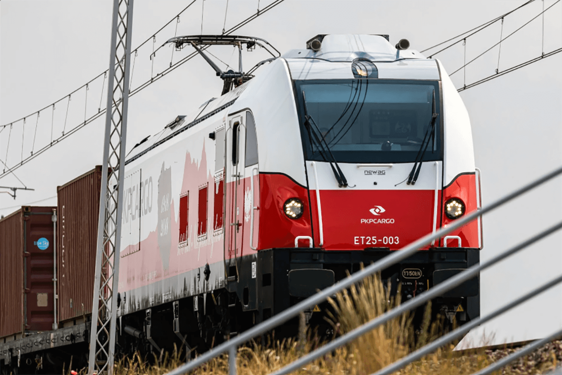 Udział PKP CARGO w rynku kolejowym – pociąg towarowy PKP Cargo