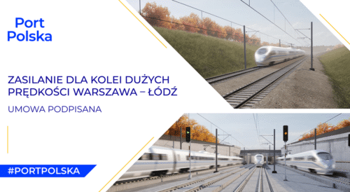 Zasilanie Kolei Dużych Prędkości Warszawa – Łódź – podpisanie umowy
