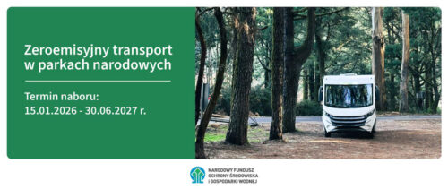 Elektromobilność w parkach narodowych – nabór NFOŚiGW