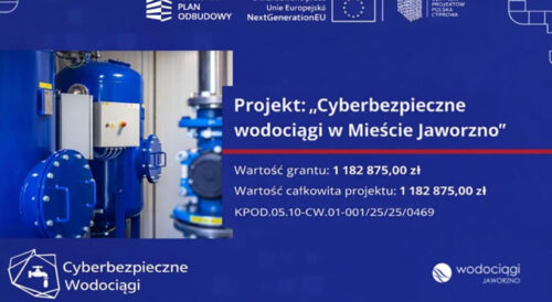 Cyberbezpieczne Wodociągi w Jaworznie z grantem KPO