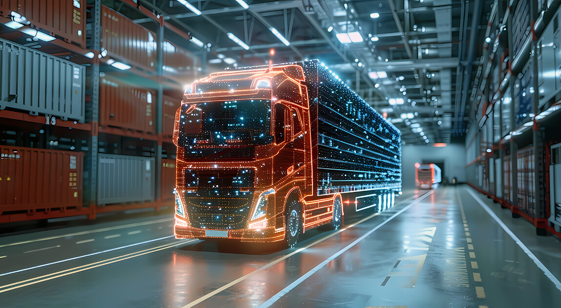 Elektryfikacja ciężarówek – elektryczny samochód ciężarowy w ruchu