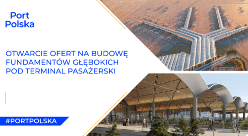 Fundamenty głębokie pod terminal pasażerski – otwarcie ofert