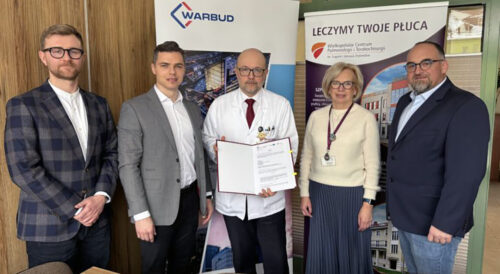 Modernizacja Wielkopolskiego Centrum Pulmonologii i Torakochirurgii – podpisanie umowy