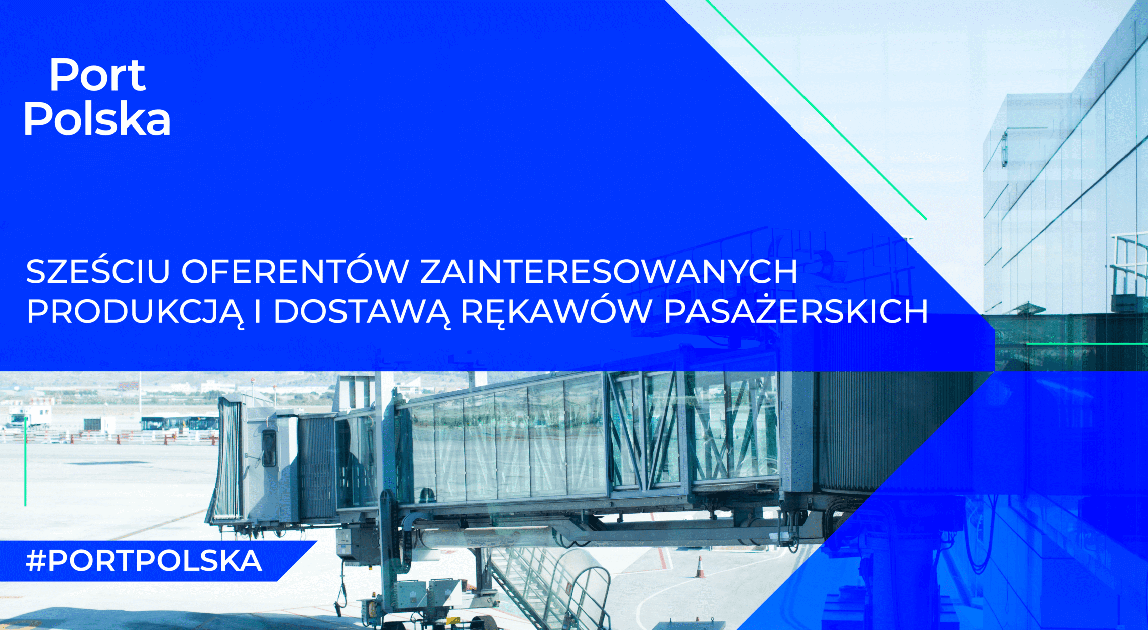 6 ofert na rękawy pasażerskie dla CPK