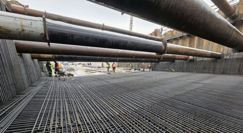 Budowa przejścia pod liniami kolejowymi w Bieruniu - DW 934