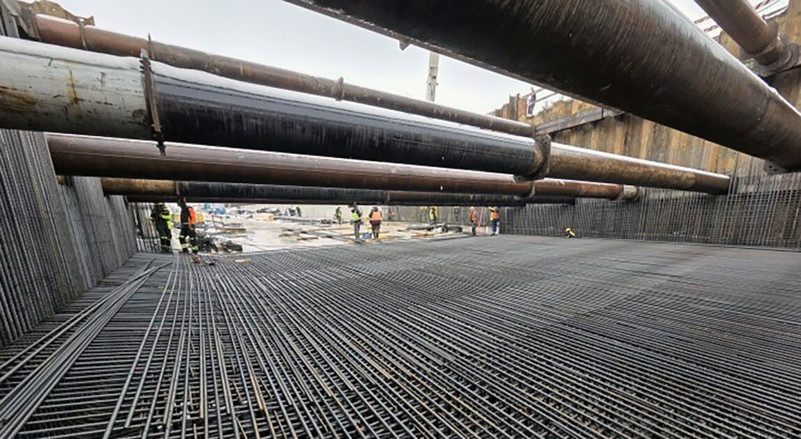 Budowa przejścia pod liniami kolejowymi w Bieruniu - DW 934