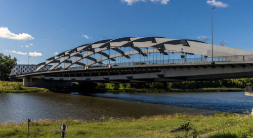 Remont Mostu Kotlarskiego – widok mostu w Krakowie