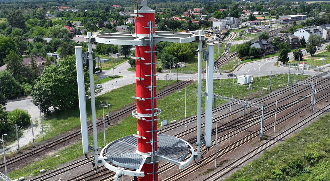 GSM-R na linii kolejowej – cyfrowa łączność kolejowa w Polsce