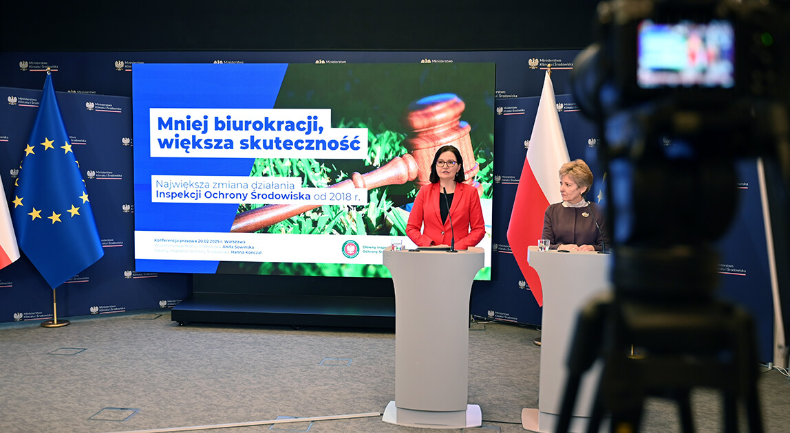 Usprawnienie działania Inspekcji Ochrony Środowiska – konferencja MKiŚ w Warszawie