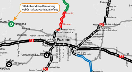 Wybrano wykonawcę obwodnicy Kamionnej w ciągu DK24
