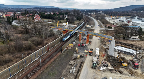 Budowa wiaduktów drogowych nad torami - budowa wiaduktu drogowe w Woli Filipowskiej