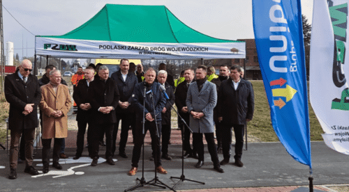 Rozbudowa DW 677 Konarzyce – Śniadowo – oficjalnie otwarcie inwestycji
