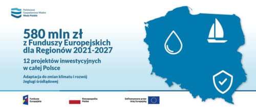 Fundusze Europejskie dla Regionów: 580 mln zł na gospodarkę wodną