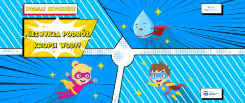 Konkurs komiksowy „Niezwykła podróż kropli wody”