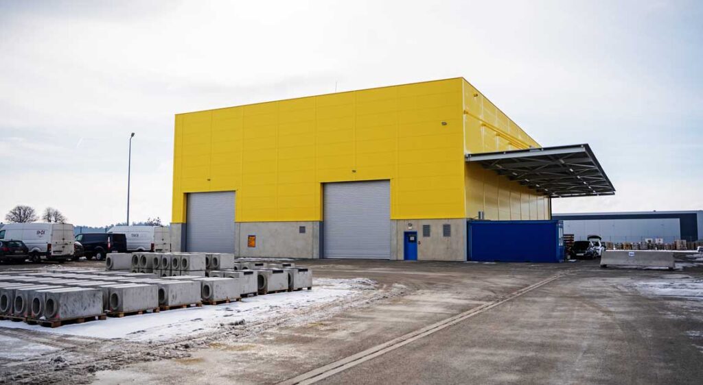 HABA-Beton z nową halą do produkcji systemu odwodnienia liniowego HABA Drain