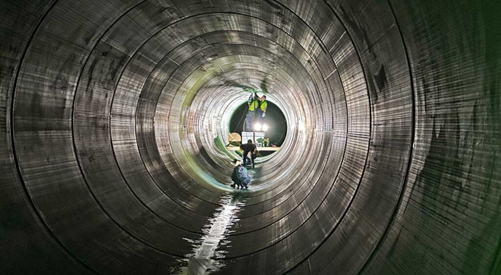 Kolektor retencyjny DN 3200 Bonarka