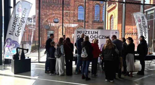 Urodziny Ignacego Łukasiewicza – stoisko Muzeum Geologicznego PIG-PIB