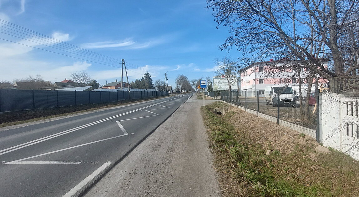 Poprawa bezpieczeństwa na DK83 w Biskupiach