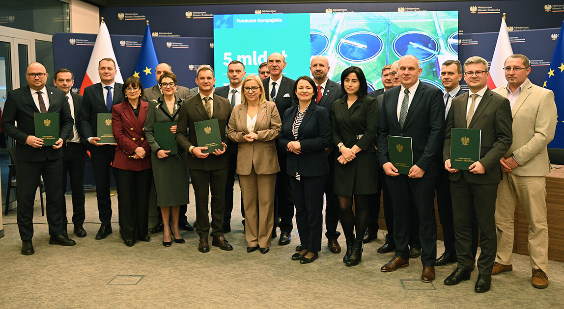 Fundusze Europejskie na infrastrukturę wodno-ściekową – beneficjenci projektów