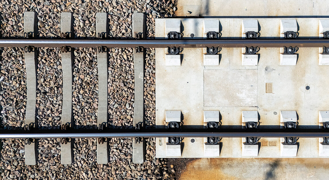 Technologia PORR Slab Track Austria