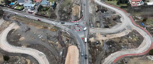 Rozbudowa DK61 Legionowo – Zegrze – roboty drogowe na odcinku inwestycji