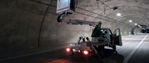 Serwis systemów w tunelach na S3 między Bolkowem a Kamienną Górą