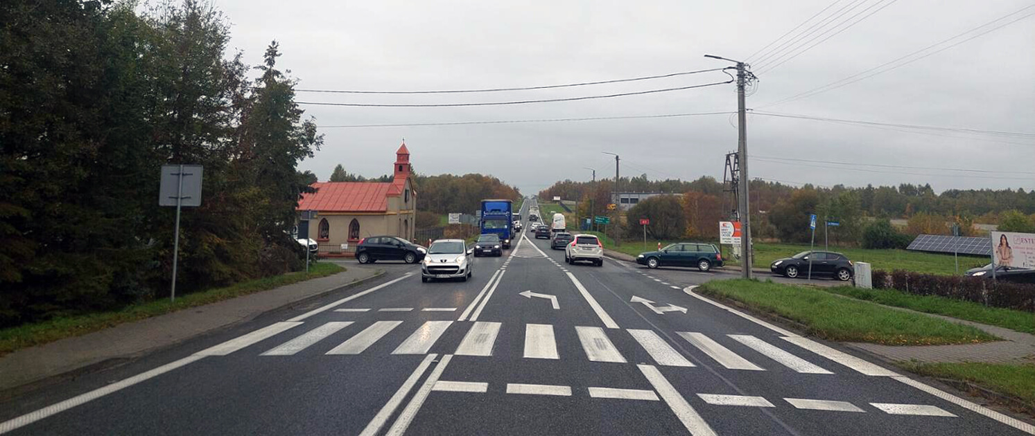 Rozbudowa skrzyżowania DK43 w Lgocie – skrzyżowanie z ul. Północną i Południową