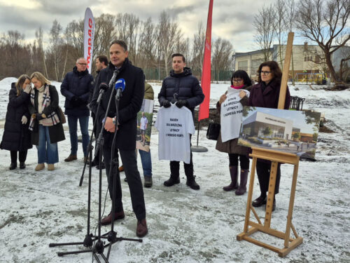 Budowa basenu w Gdańsku przez STRABAG – rozpoczęcie prac przy ul. Krasickiego